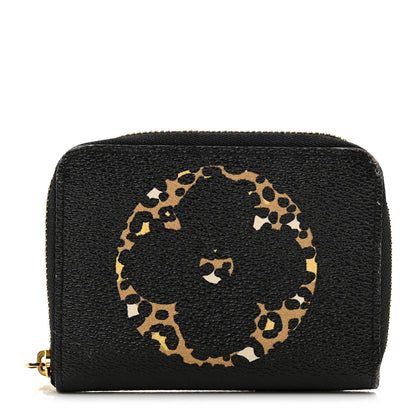 Louis Vuitton Monogram Giant Jungle Zippy Coin Purse Black 1 of 7