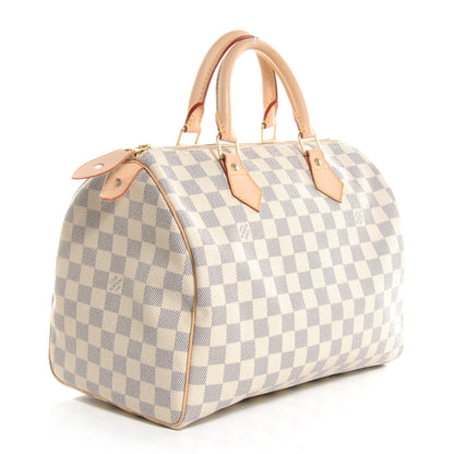 Louis Vuitton Damier Azur Speedy 30 3 of 9