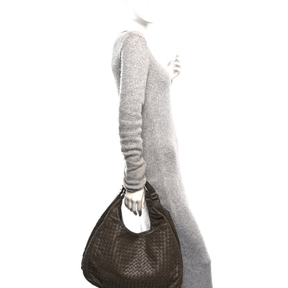 Bottega Veneta Nappa Intrecciato Large Campana Ash Scuro 2 of 11