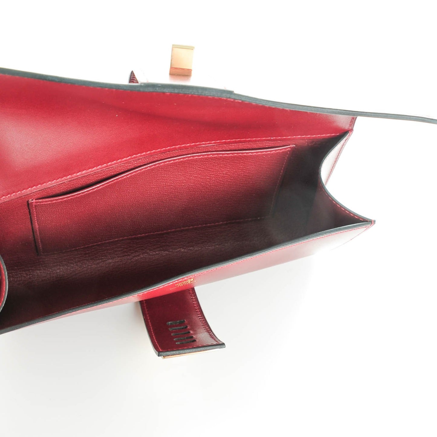 Tadelakt Medor 23 Clutch Rouge H