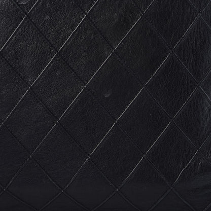 Chanel Lambskin Double Stitched Tote Black 13 of 15