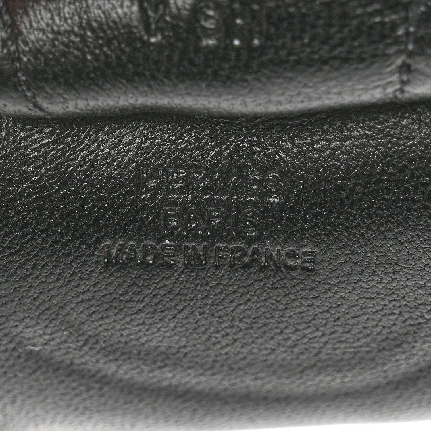 Hermes Milo Lambskin Grigri Rodeo Horse Bag Charm MM So Black 4 of 7