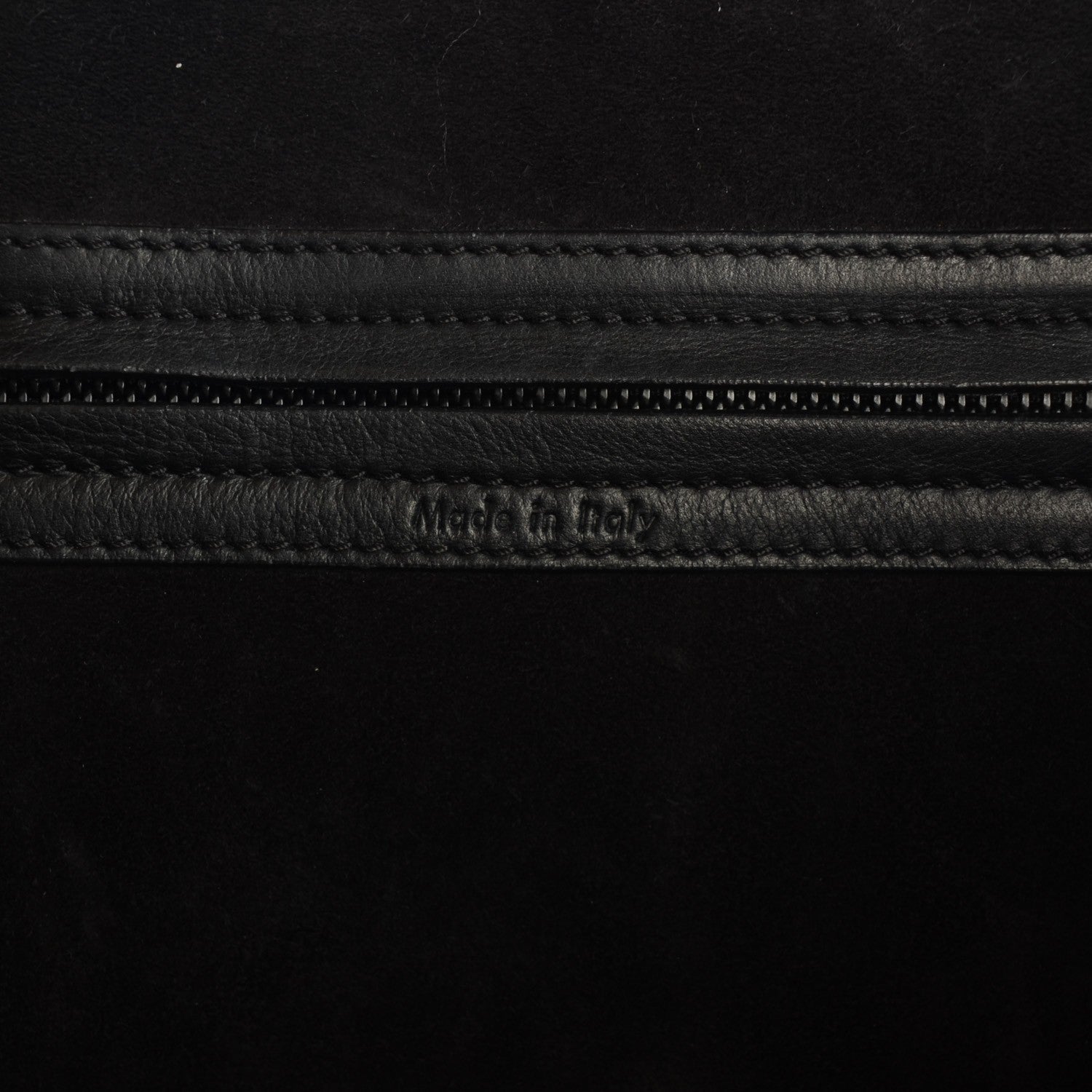 Celine Supple Calfskin Medium Phantom Luggage Black 6 of 7