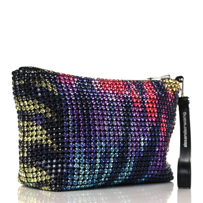 Alexander Wang Mesh Crystal Rhinestone Heiress Clutch Multicolor 2 of 8