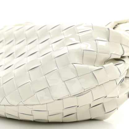 Bottega Veneta Patent Nappa Intrecciato Mini Jodie White 10 of 10