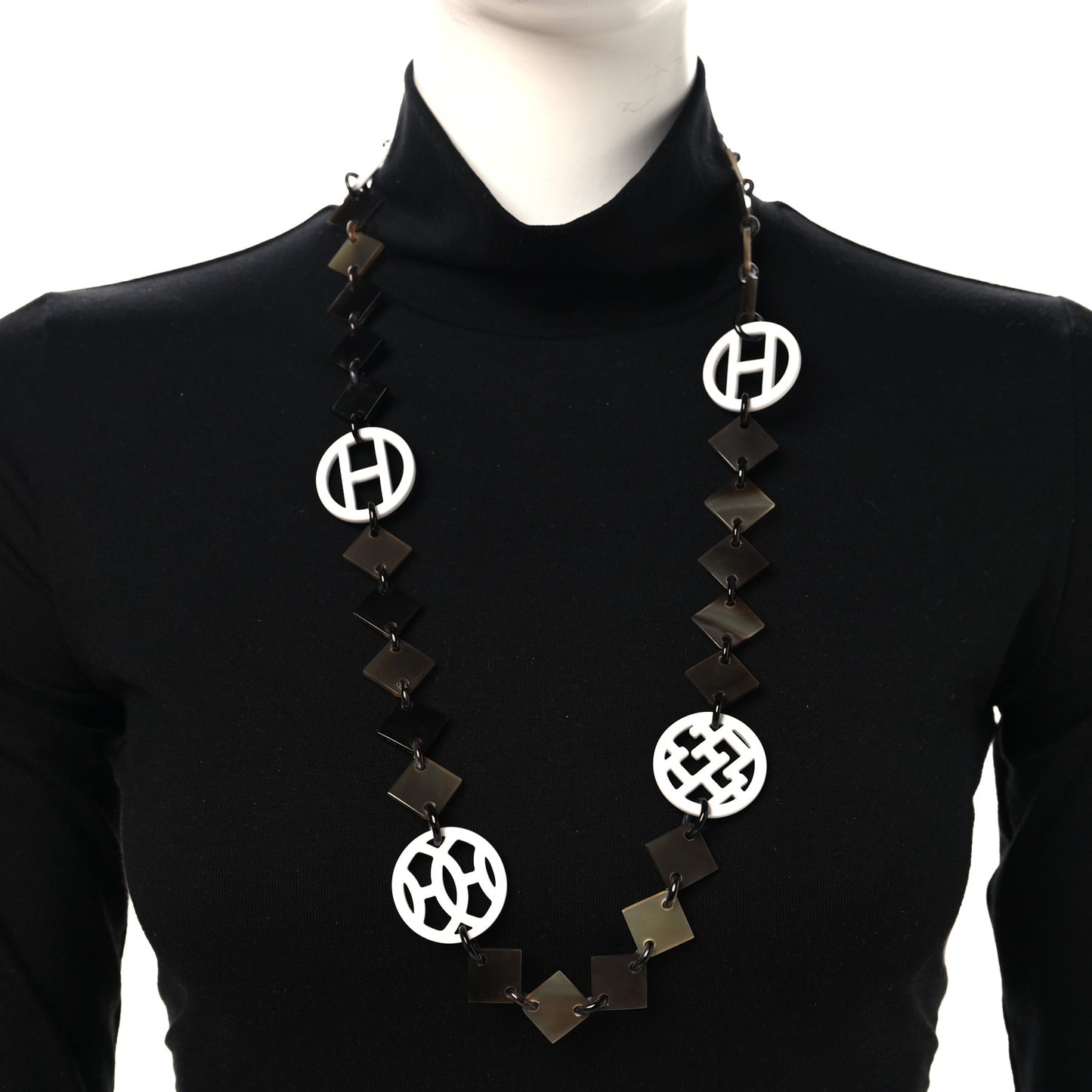 Buffalo Horn Lacquer Deva Necklace