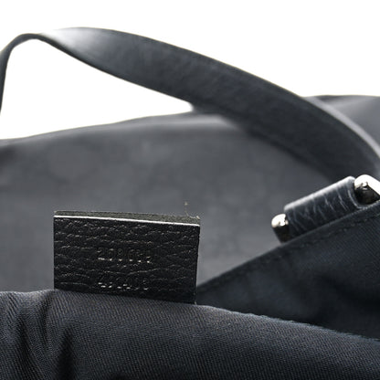 Gucci Nylon Monogram Abbey D Ring Tote Black 7 of 10