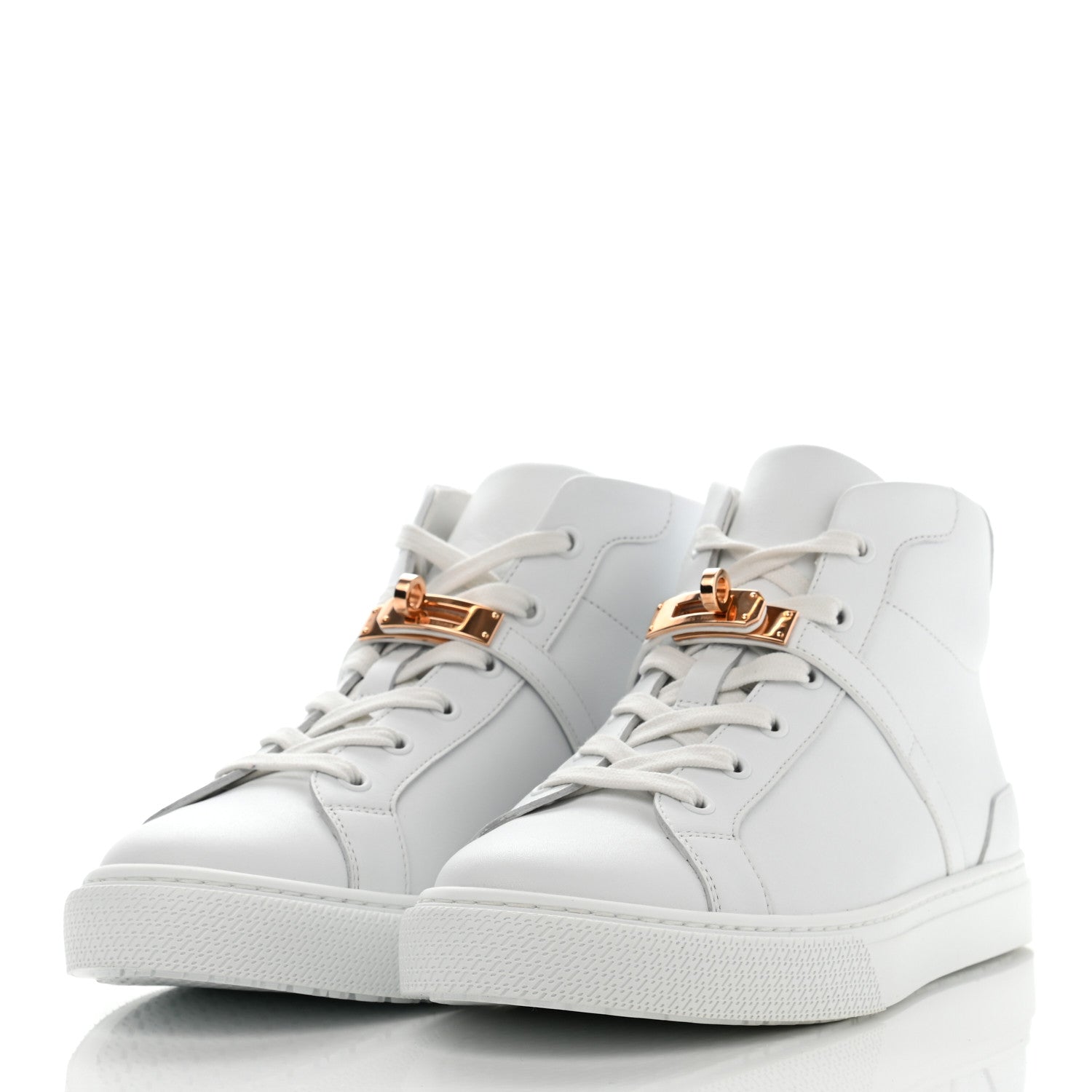 Hermes Calfskin Daydream Sneakers 40 White 3 of 11