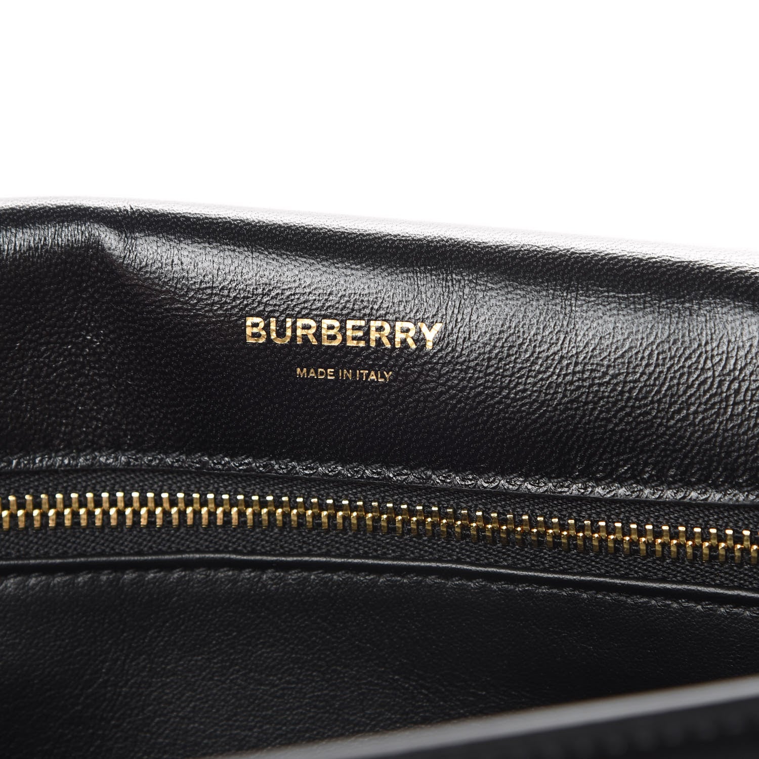 Burberry Lambskin Medium Olympia Chain Shoulder Bag Black 6 of 11