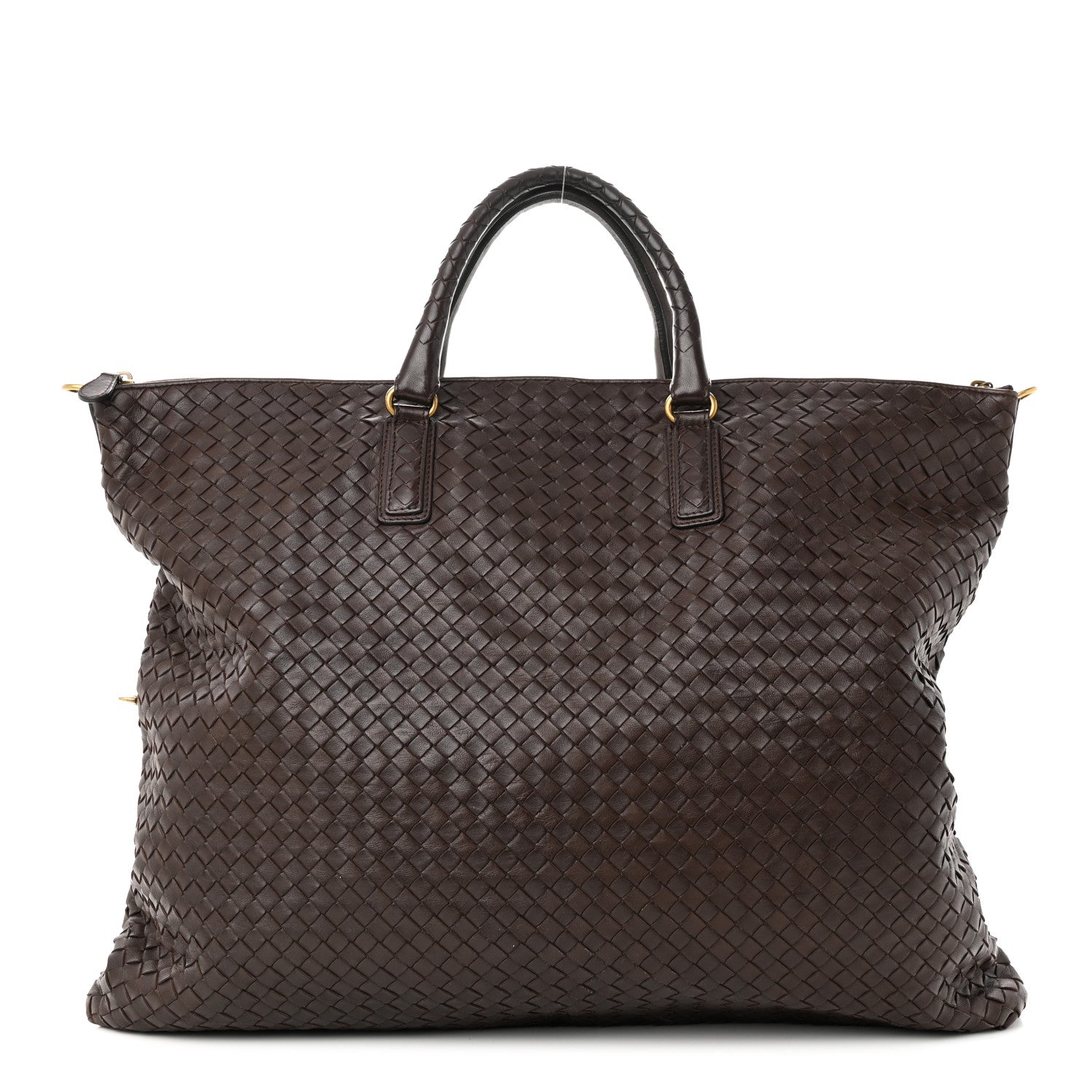 Bottega Veneta Nappa Intrecciato Maxi Convertible Tote Ebano 1 of 9