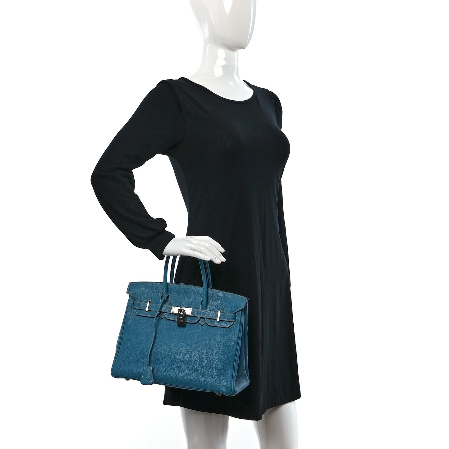 Togo Birkin 30 Blue Jean