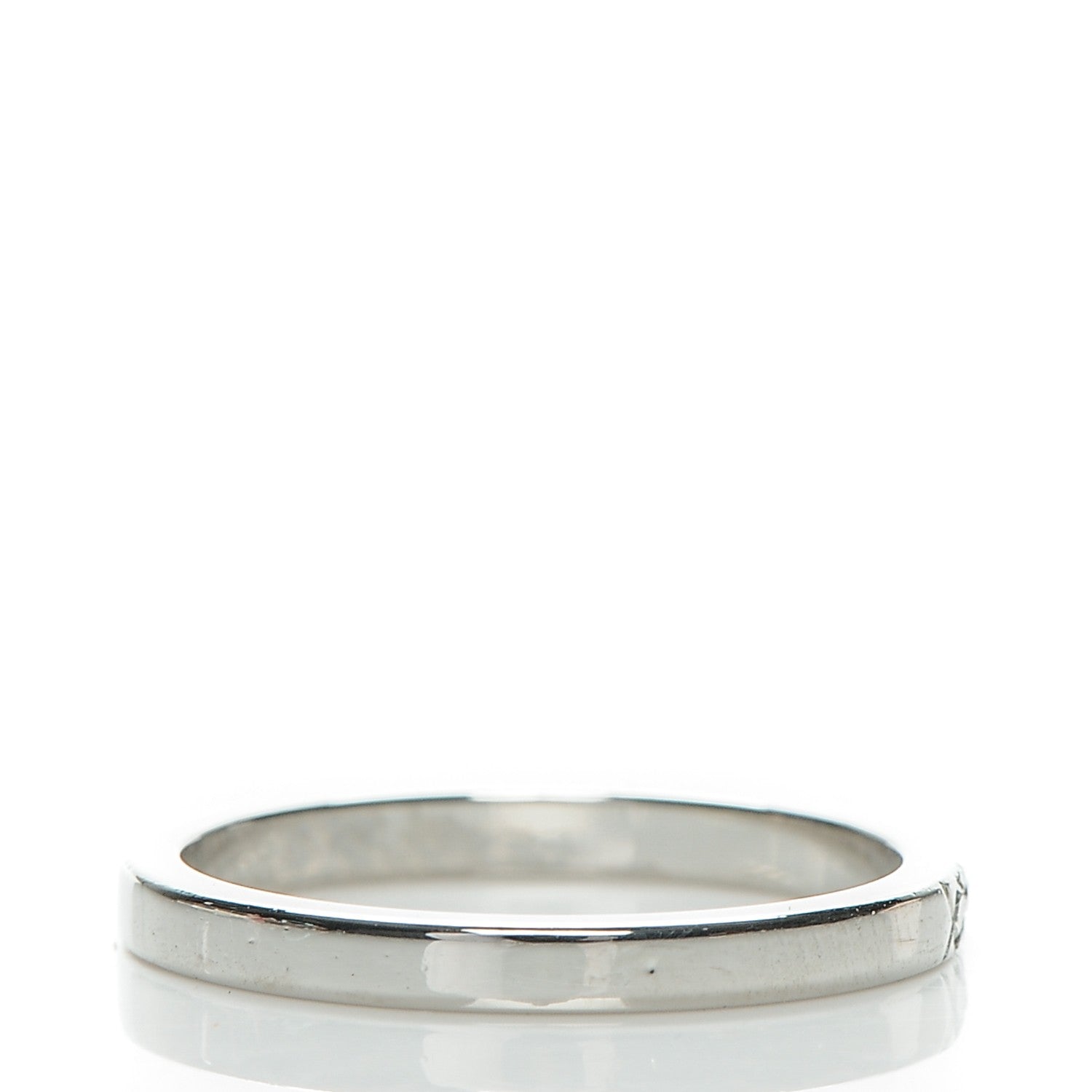 Tiffany Platinum Diamond .34 ct Novo Ring 6 3 of 4