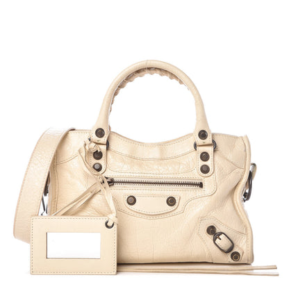 Balenciaga Agneau Classic Hardware Mini City Blanc Creme Light Craie 1 of 20