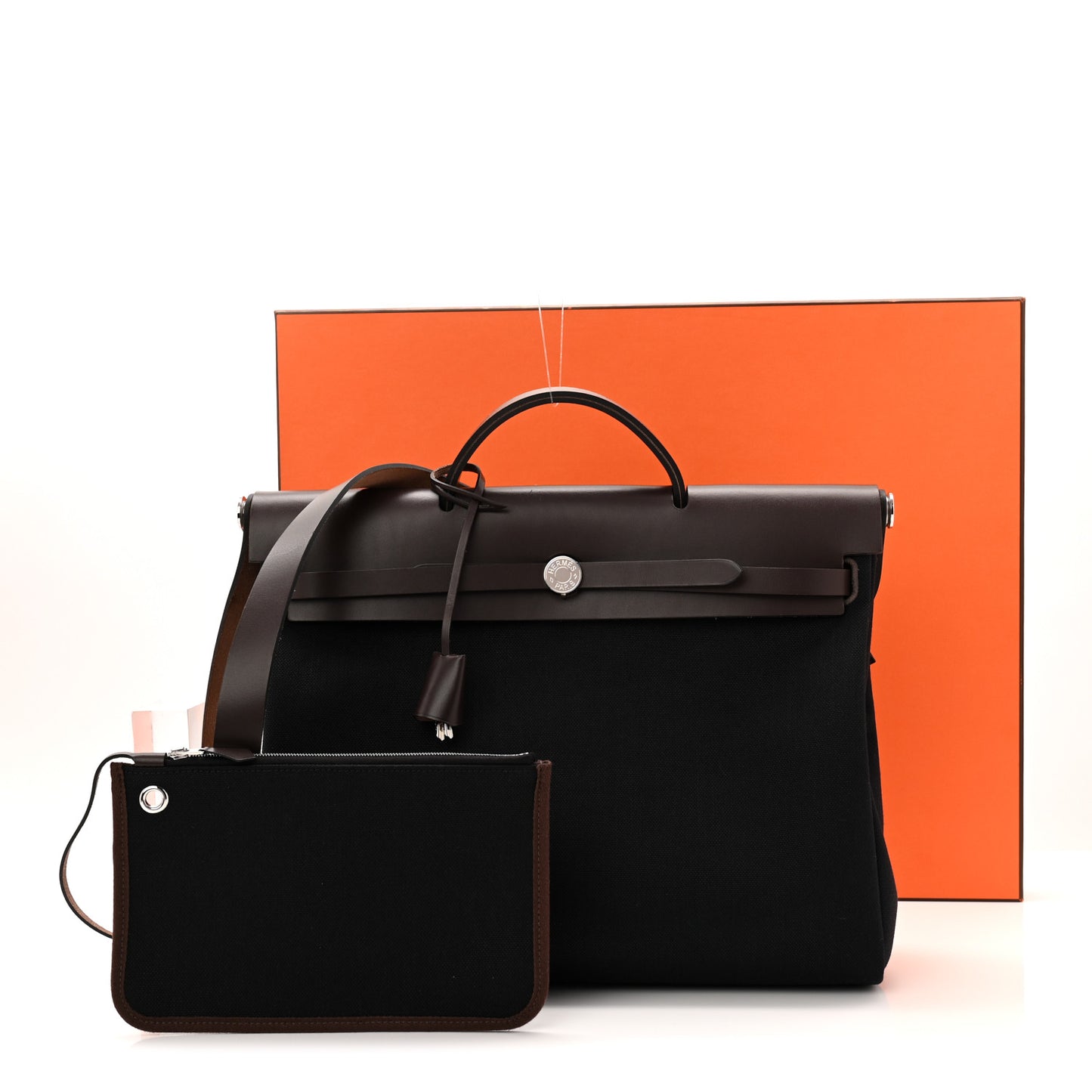 Toile Vache Hunter Herbag Zip 39 MM Black Ebene