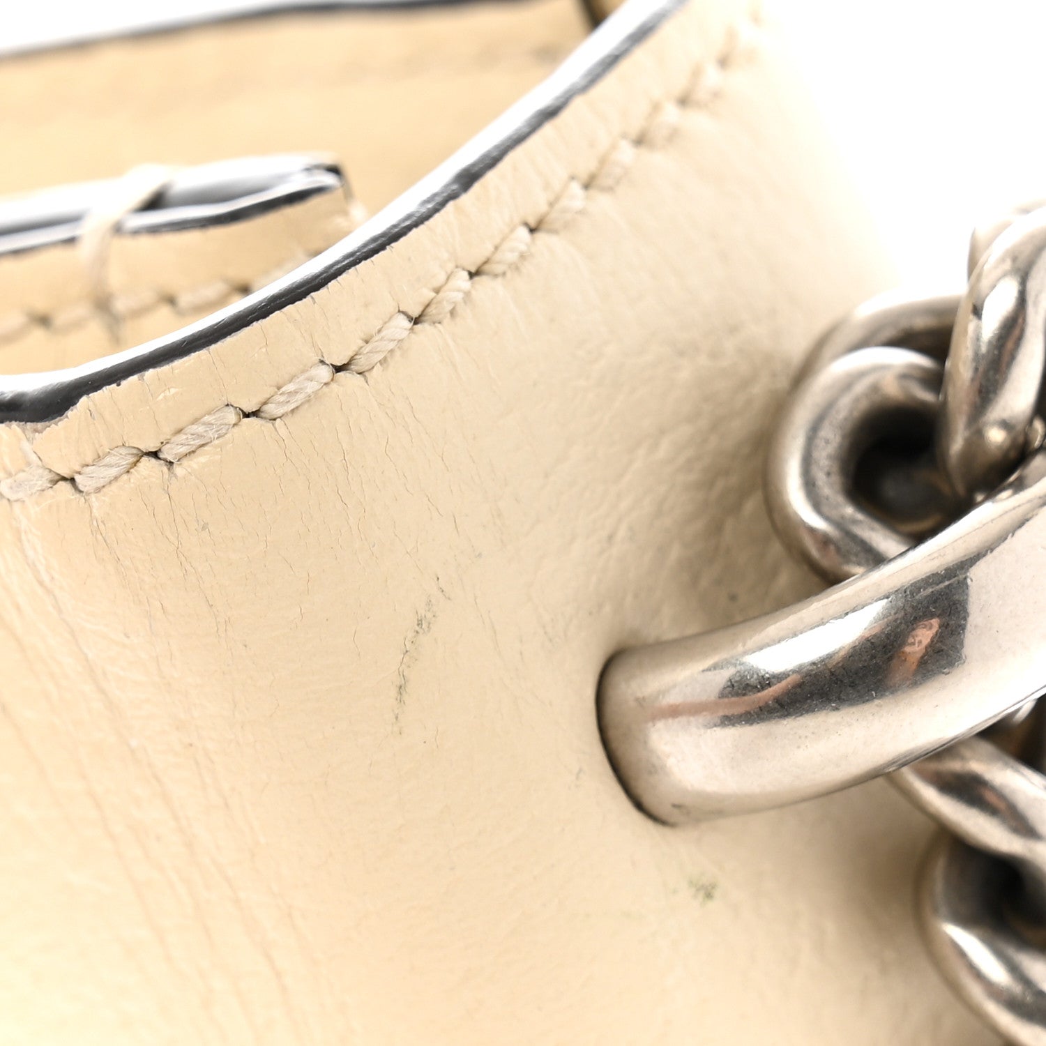 Gucci Textured Calfskin Crystal Mini Dionysus Shoulder Bag Mystic White 13 of 18