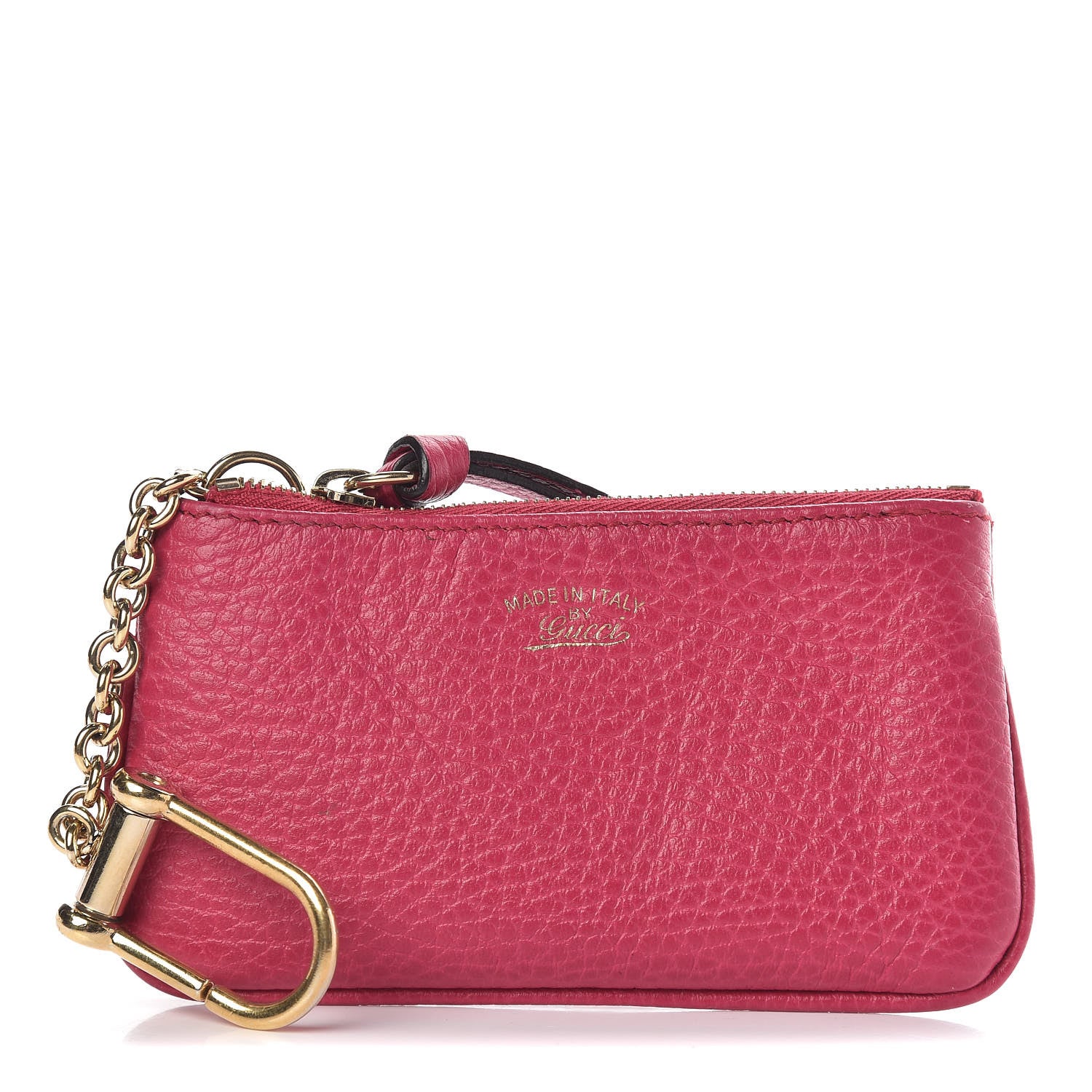 Gucci Dollar Calfskin Swing Key Case Blossom 1 of 10