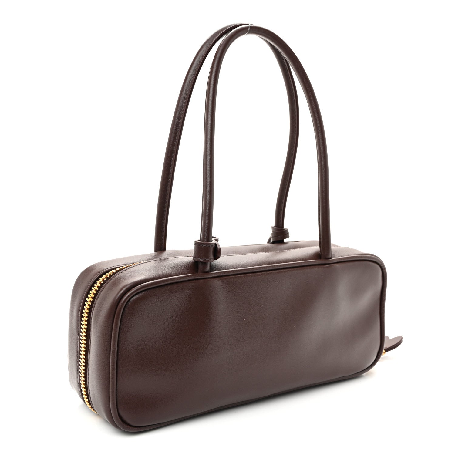 Miu Miu Nappa Small Beau Top Handle Bag Briarwood 5 of 17