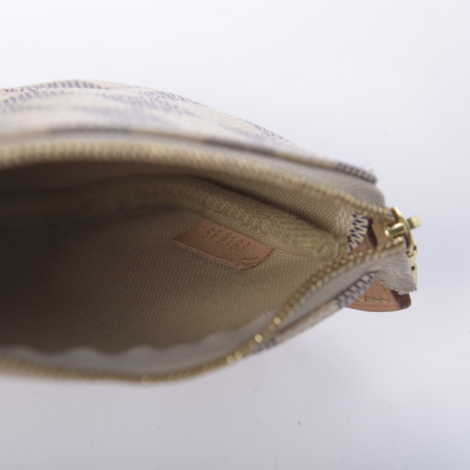 Louis Vuitton Damier Azur Mini Pochette Accessories 6 of 10
