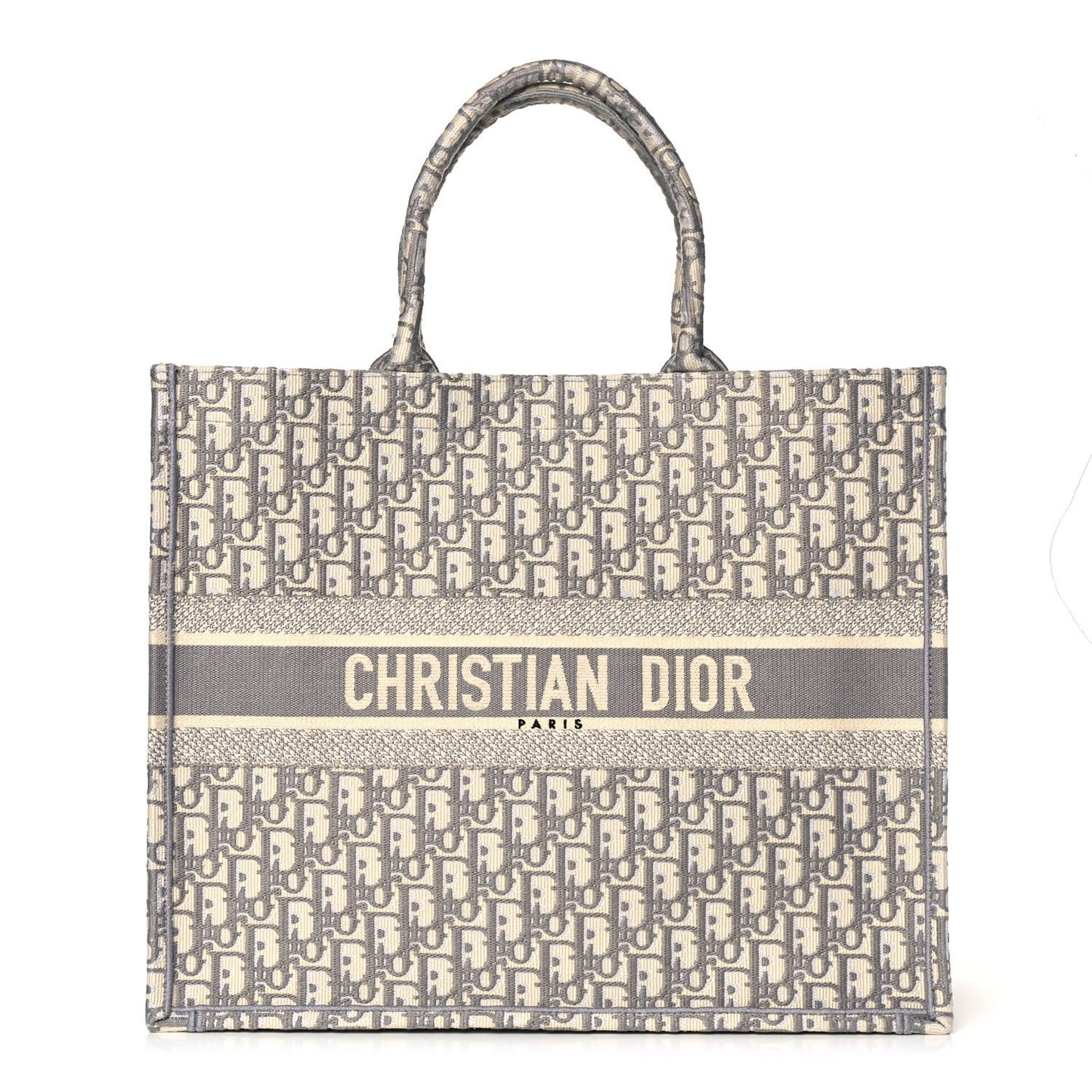 Oblique Large Book Tote Grey