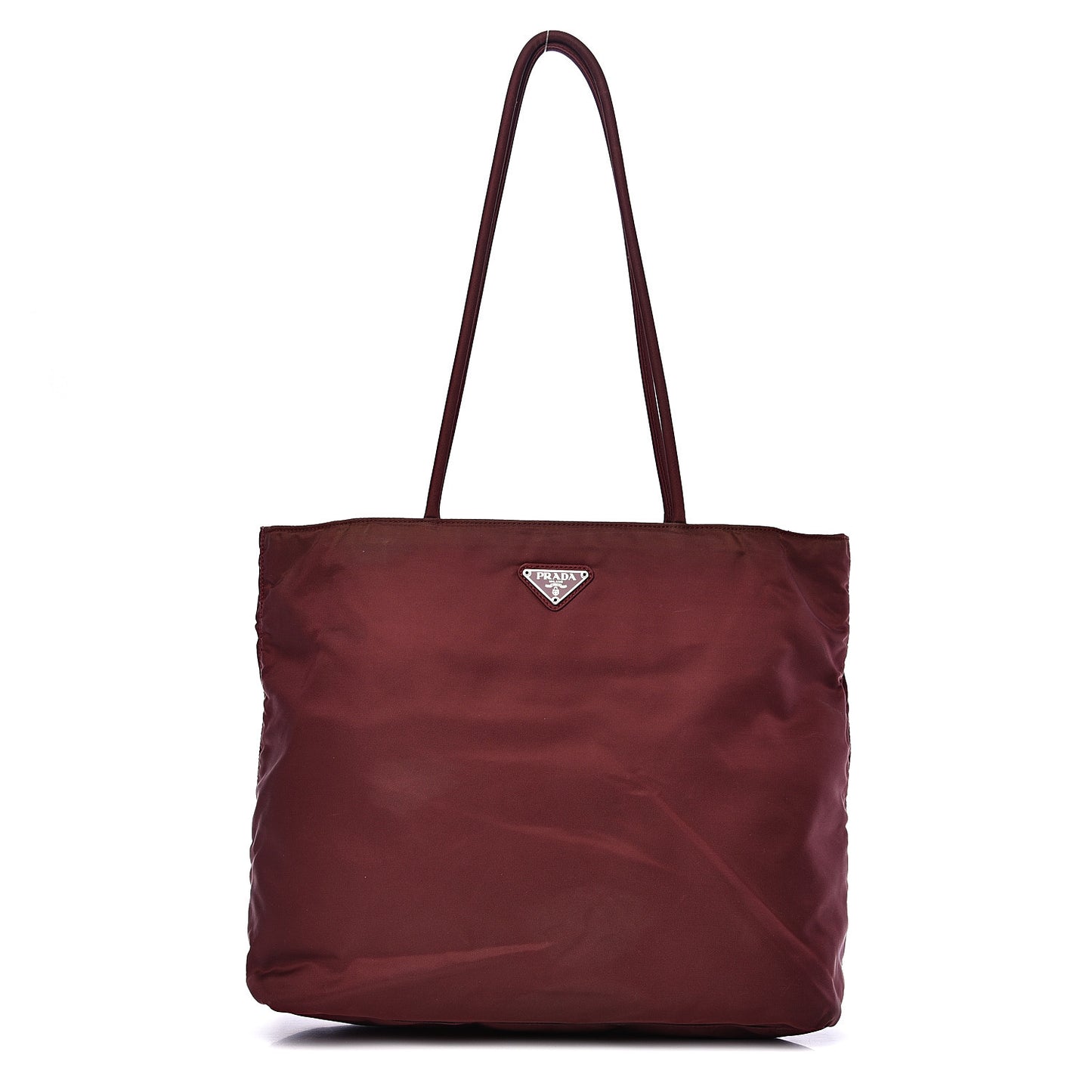 Tessuto Nylon Tote Bordeaux