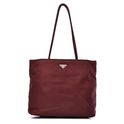 Prada Tessuto Nylon Tote Bordeaux 1 of 16