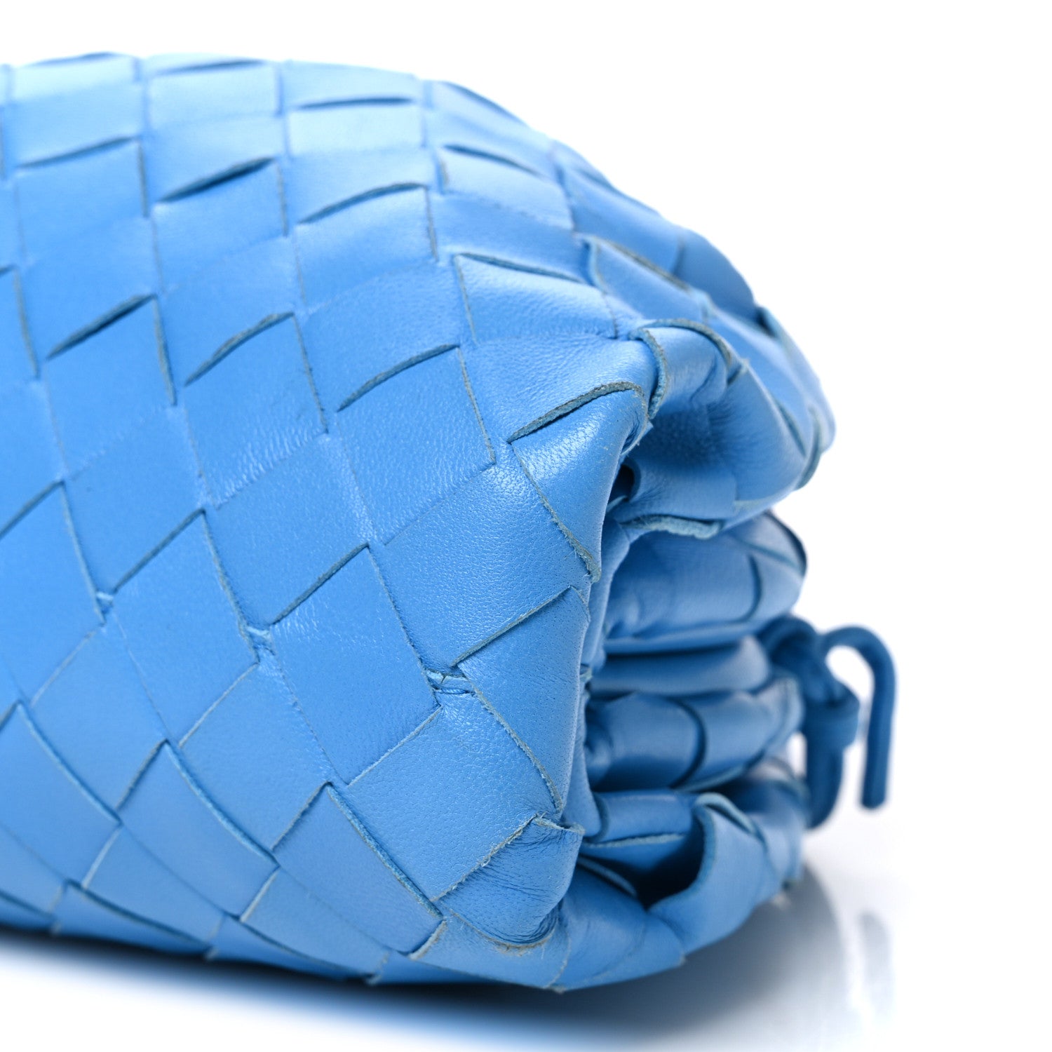 Bottega Veneta Nappa Intrecciato The Mini Pouch Swimming Pool 10 of 10