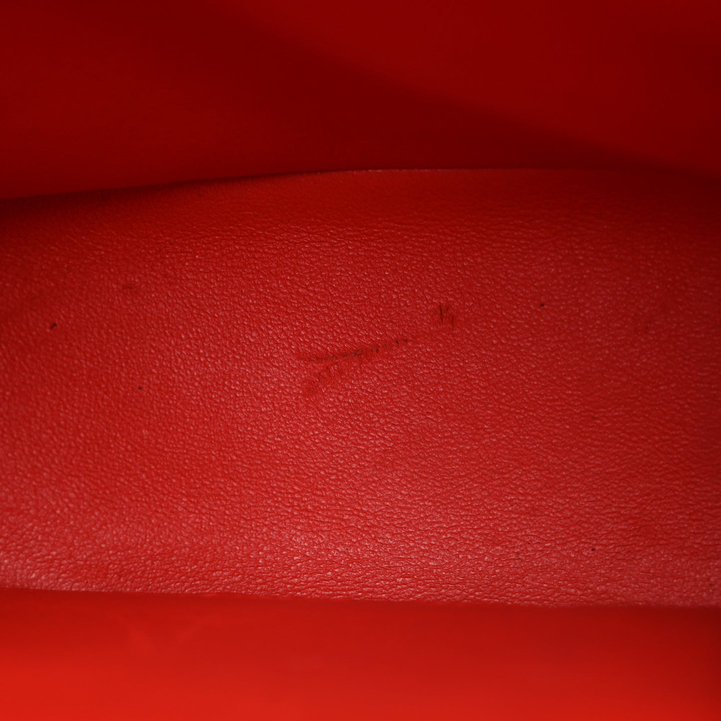 Lambskin Quilted Jumbo Double Flap Red