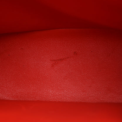 Chanel Lambskin Quilted Jumbo Double Flap Red 14 of 14