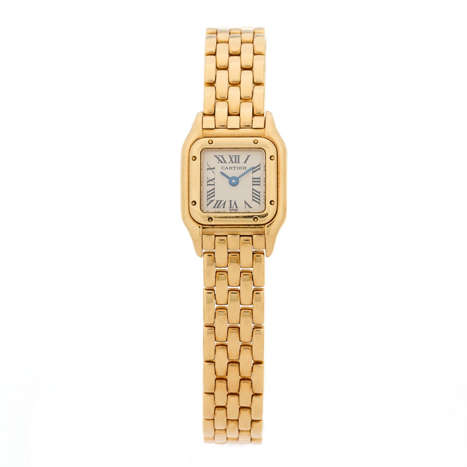 Cartier 18K Yellow Gold 17mm Panthere Quartz Watch 1 of 5