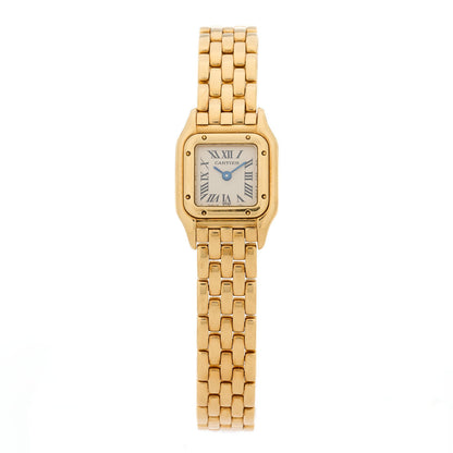 Cartier 18K Yellow Gold 17mm Panthere Quartz Watch 1 of 5