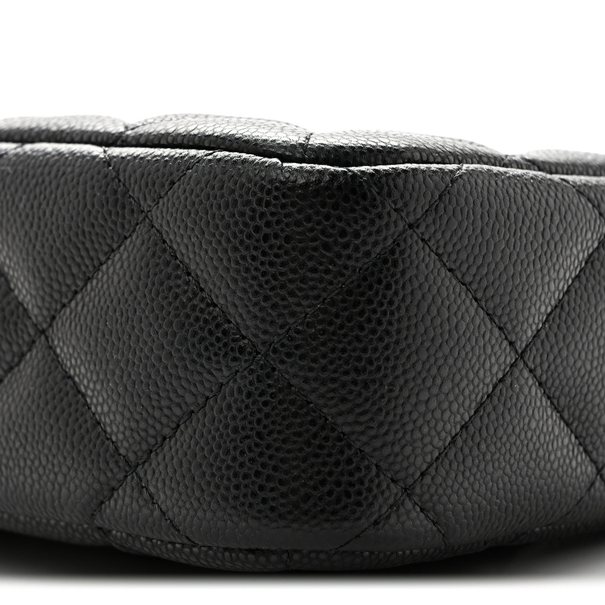 Chanel Caviar Quilted Purse With Chain Black 10 of 11