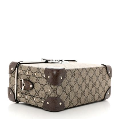 Gucci GG Supreme Monogram Globe-Trotter Beauty Case Brown 4 of 12