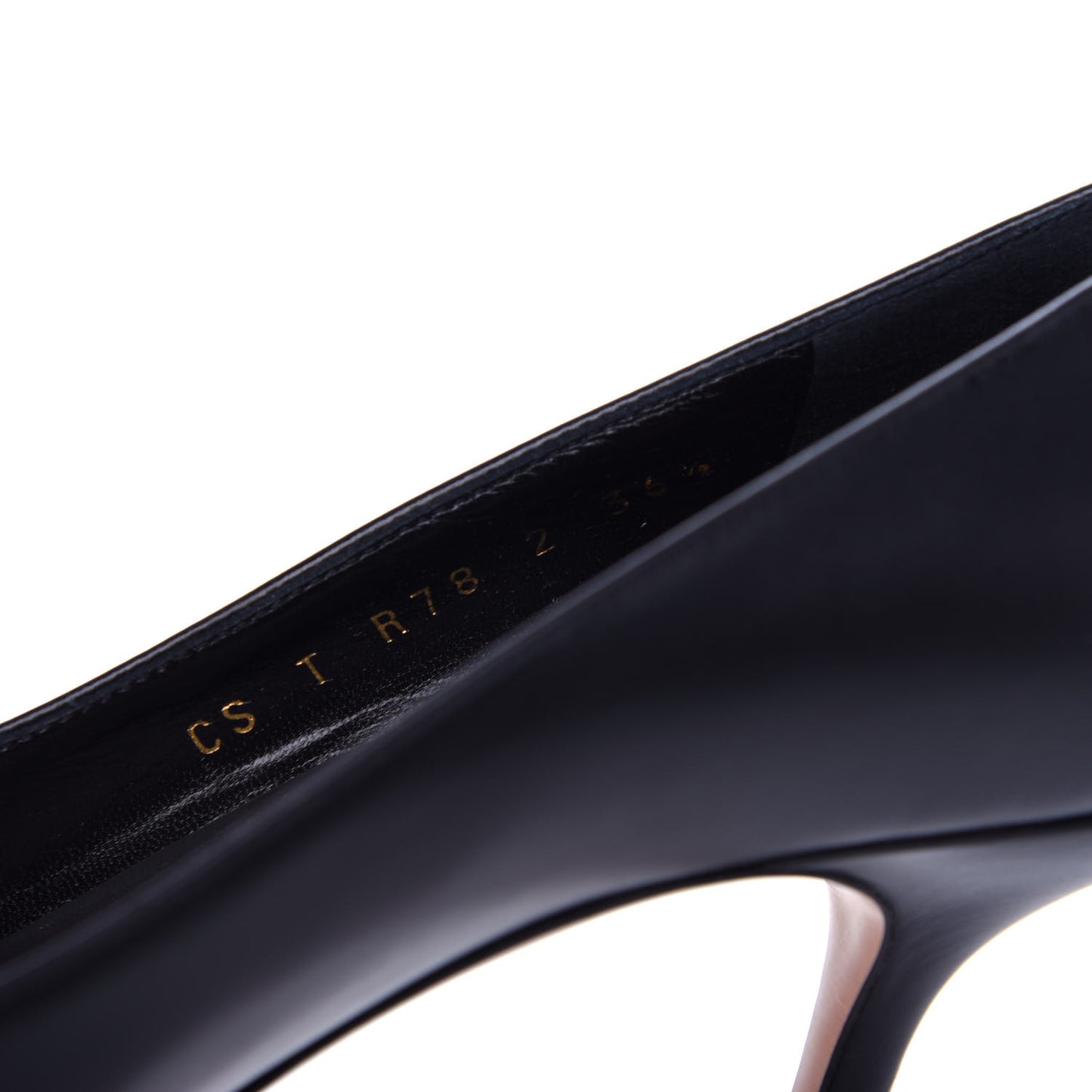 Calfskin Vlogo Signature 80mm Pumps 36.5 Black