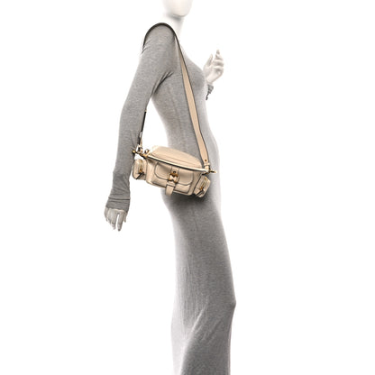 Chloe Shiny Buffalo Small Double Carry Camera Bag Sweet Beige 2 of 10