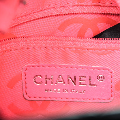 Chanel Calfskin Quilted Medium Cambon Tote Black White 6 of 7