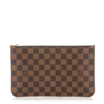 Louis Vuitton Damier Ebene Neverfull MM GM Pochette 1 of 7