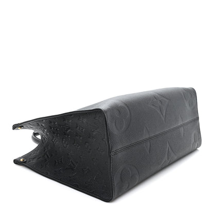 Louis Vuitton Empreinte Monogram Giant Onthego MM Black 4 of 10