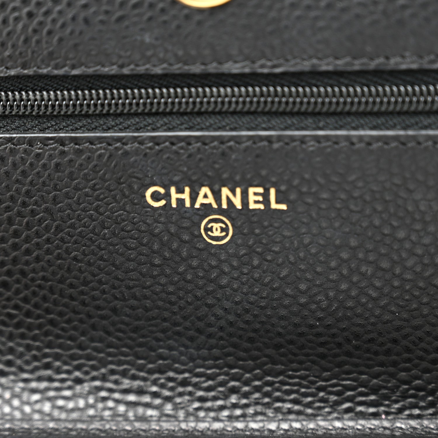 Chanel Caviar Quilted Wallet On Chain WOC Black 6 of 11