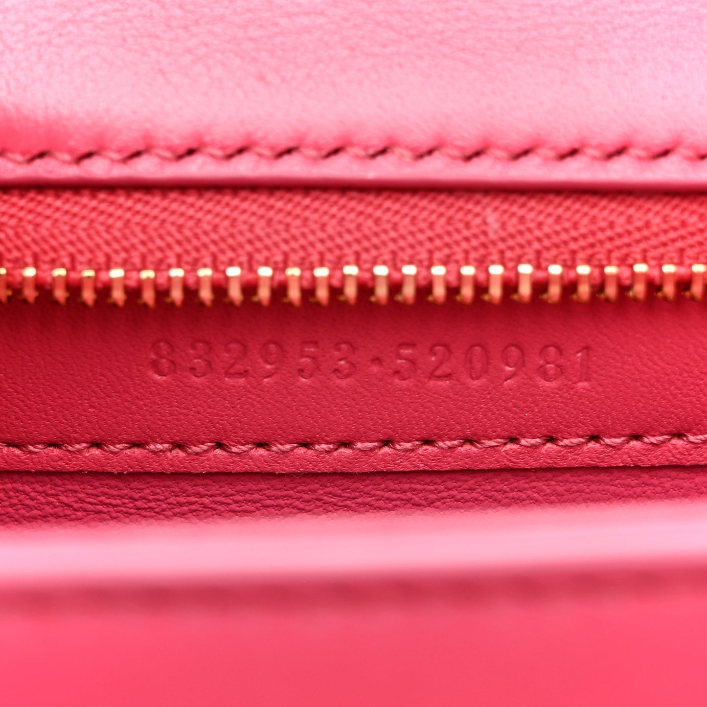 Calfskin Medium Bamboo Pink