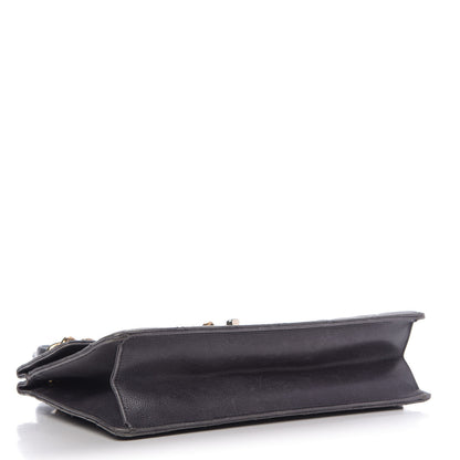 Chanel Caviar Quilted Large Retro Class Flap Dark Grey 4 of 10
