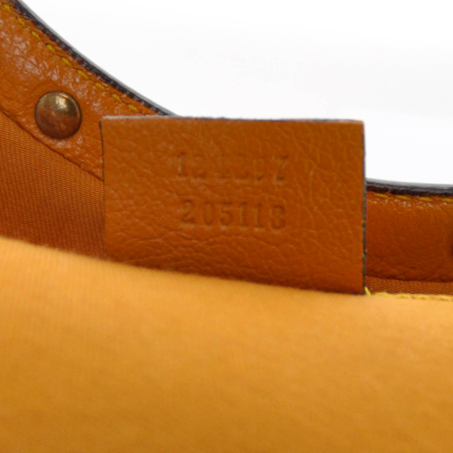 Gucci Leather Bamboo Handle Bag 7 of 7