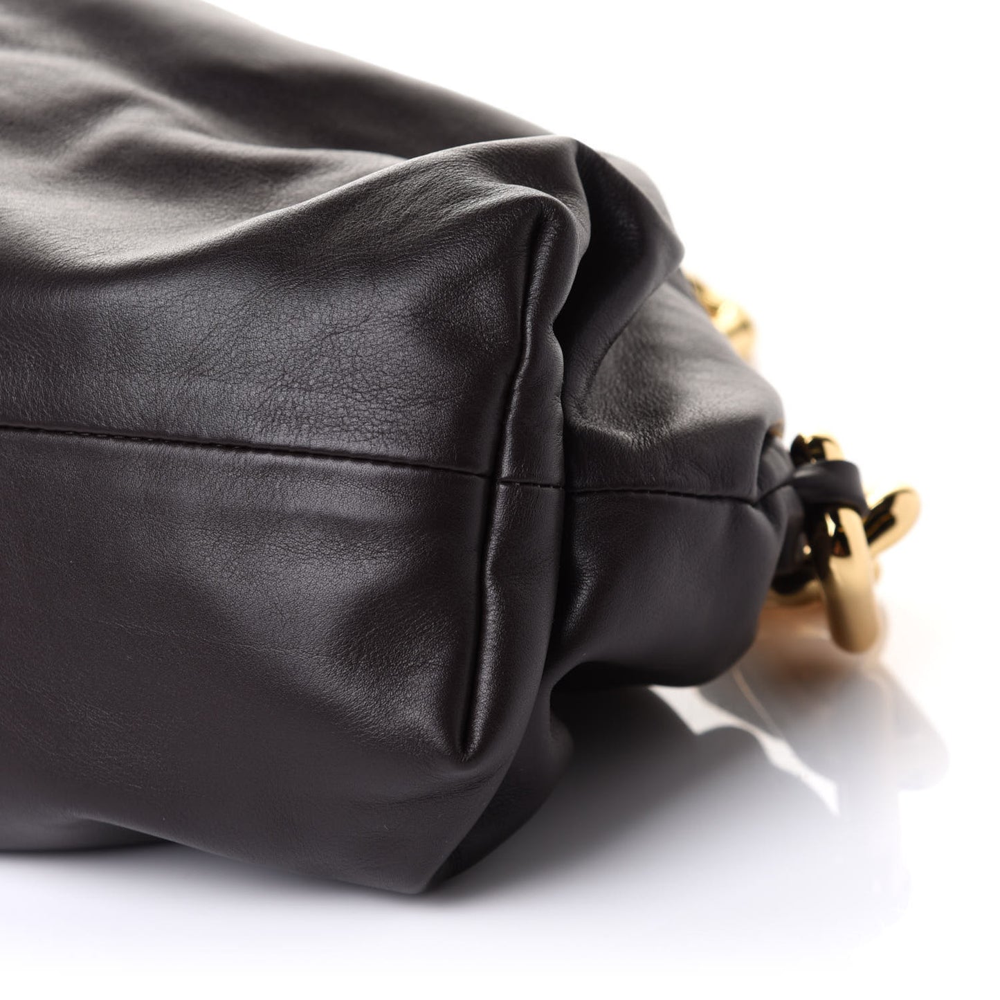 Calfskin The Pouch Chain Fondant