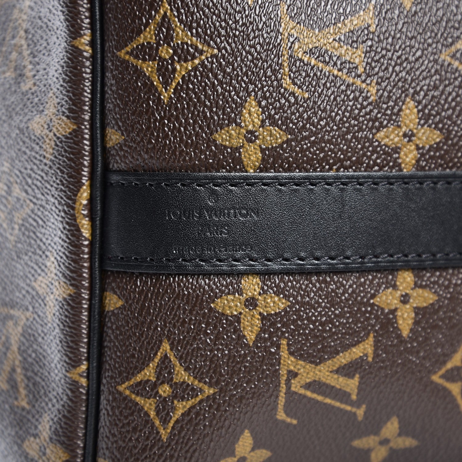 Louis Vuitton Monogram Macassar Keepall Bandouliere 45 6 of 8