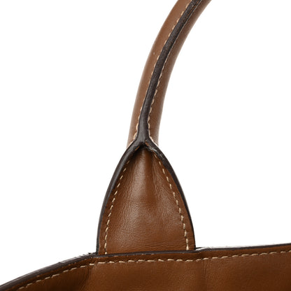 Prada Soft Calfskin Tote Cannella 12 of 20