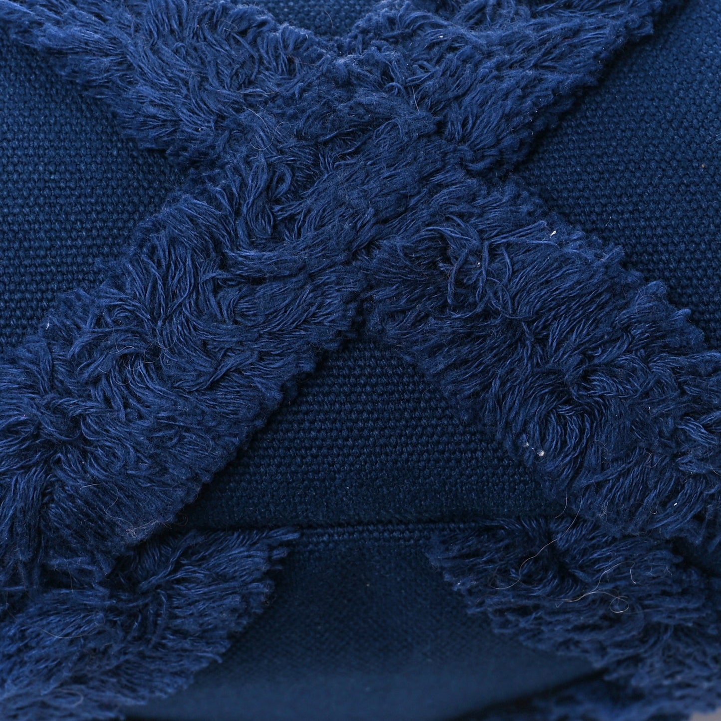 Cotton Canvas Quilted Medium Chanel 19 Flap Navy Blue