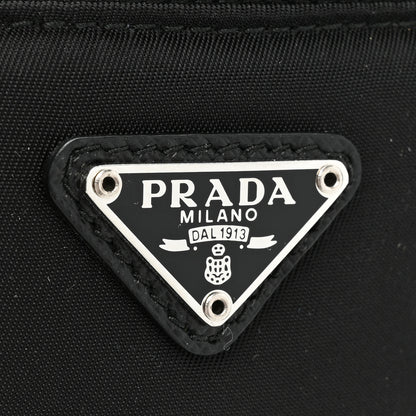 Prada Tessuto Nylon Key Pouch Black 6 of 8