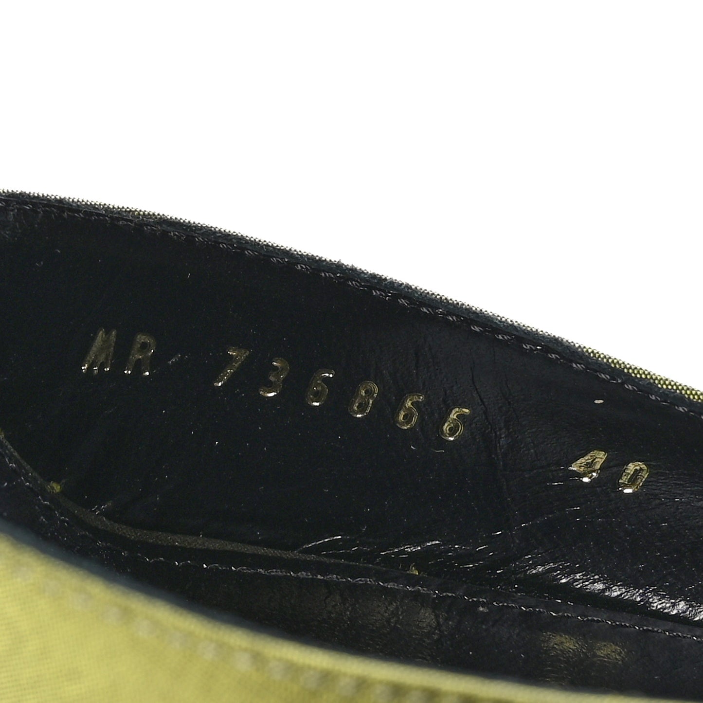 Crepe De Chine Blade 105 Slingback Pumps 40 Lime