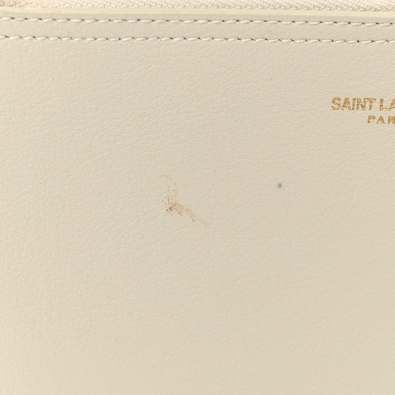 Saint Laurent Calfskin Large Shopping Tote Porcellana 14 of 15
