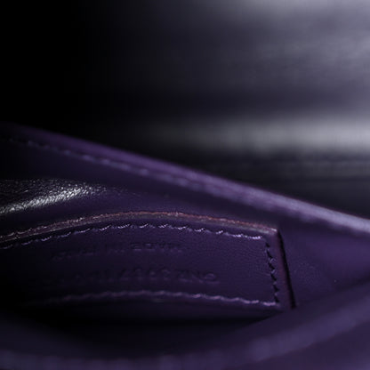 Saint Laurent Lizard Calfskin Embossed Nano Sac De Jour Bright Bright Lilas 6 of 9