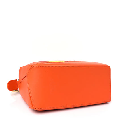 Loewe X HOWLS MOVING CASTLE Satin Calfskin Small Calcifer Puzzle Orange 4 of 8